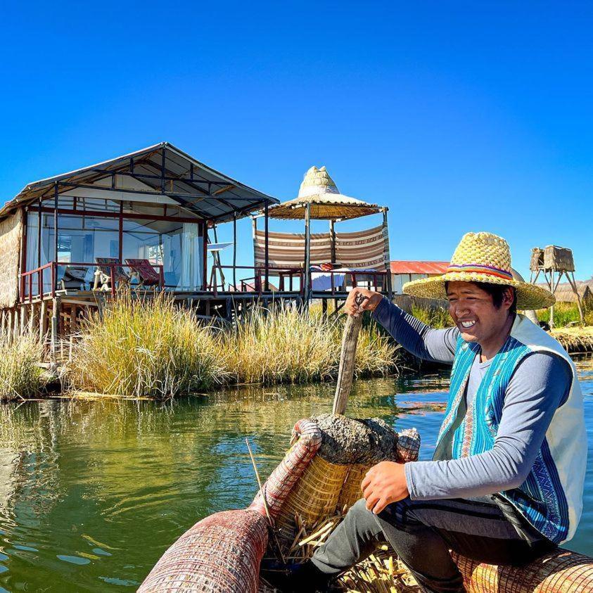 Uros Sol Del Titicaca Lodge מראה חיצוני תמונה
